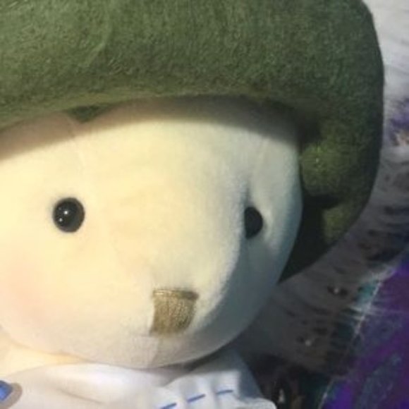 📌Hallmark Momma Bear with Baby Bear with green Hat - Picture 6 of 9